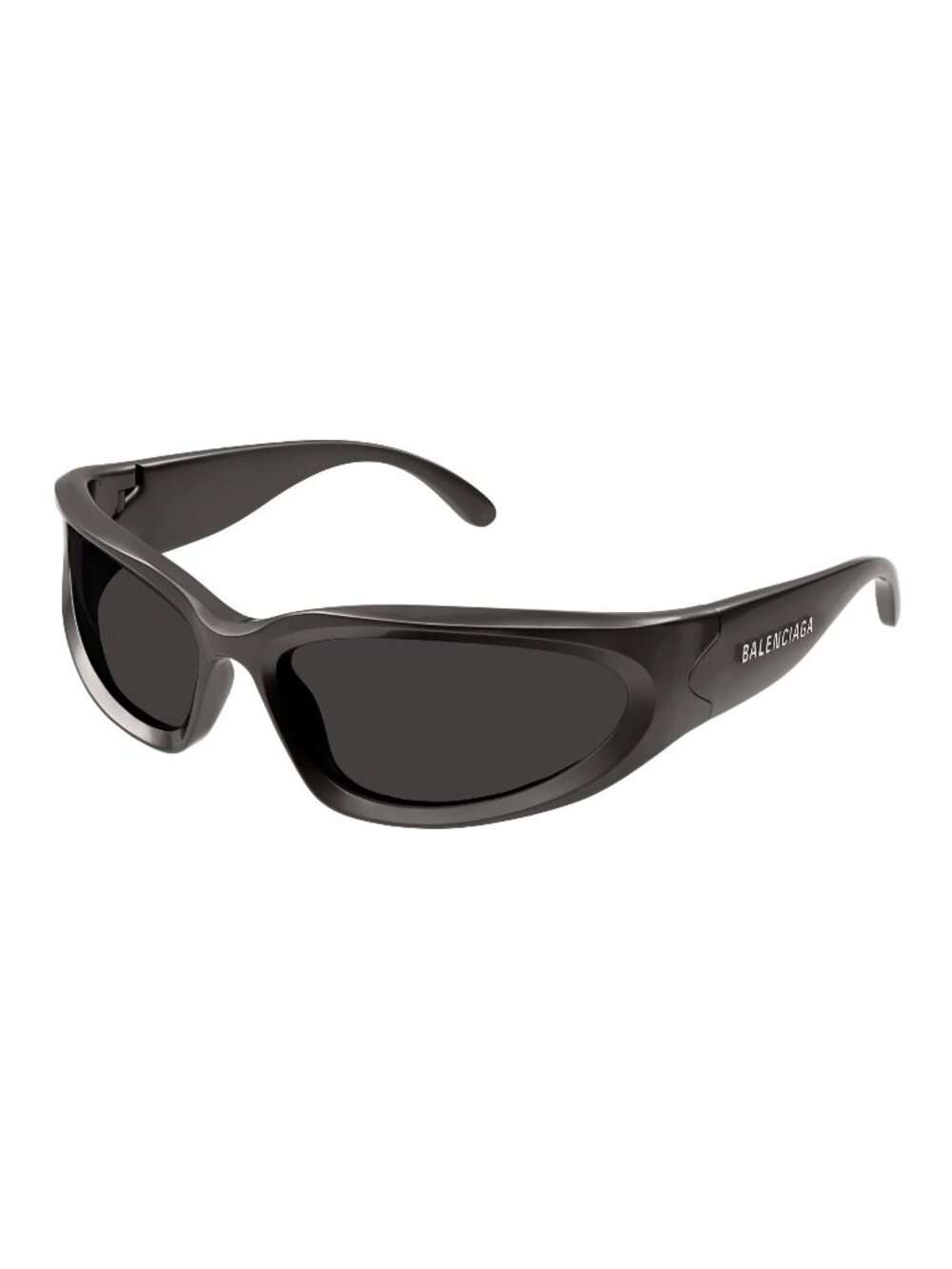 NEW BALENCIAGA SUNGLASSES BB0157S 008 UNISEX BROWN/GRAY EYEWEAR BALENCIAGA